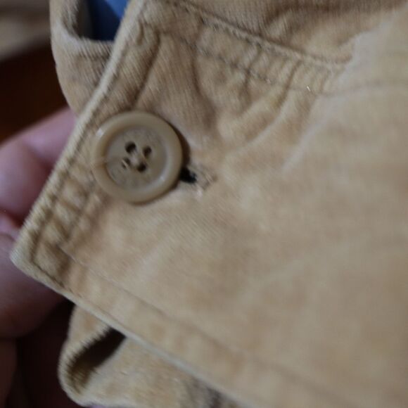 Aeropostale Vintage 90s Y2K Brown Faux Fur Collar Bomber Jacket Medium  Preppy - Picture 5 of 16